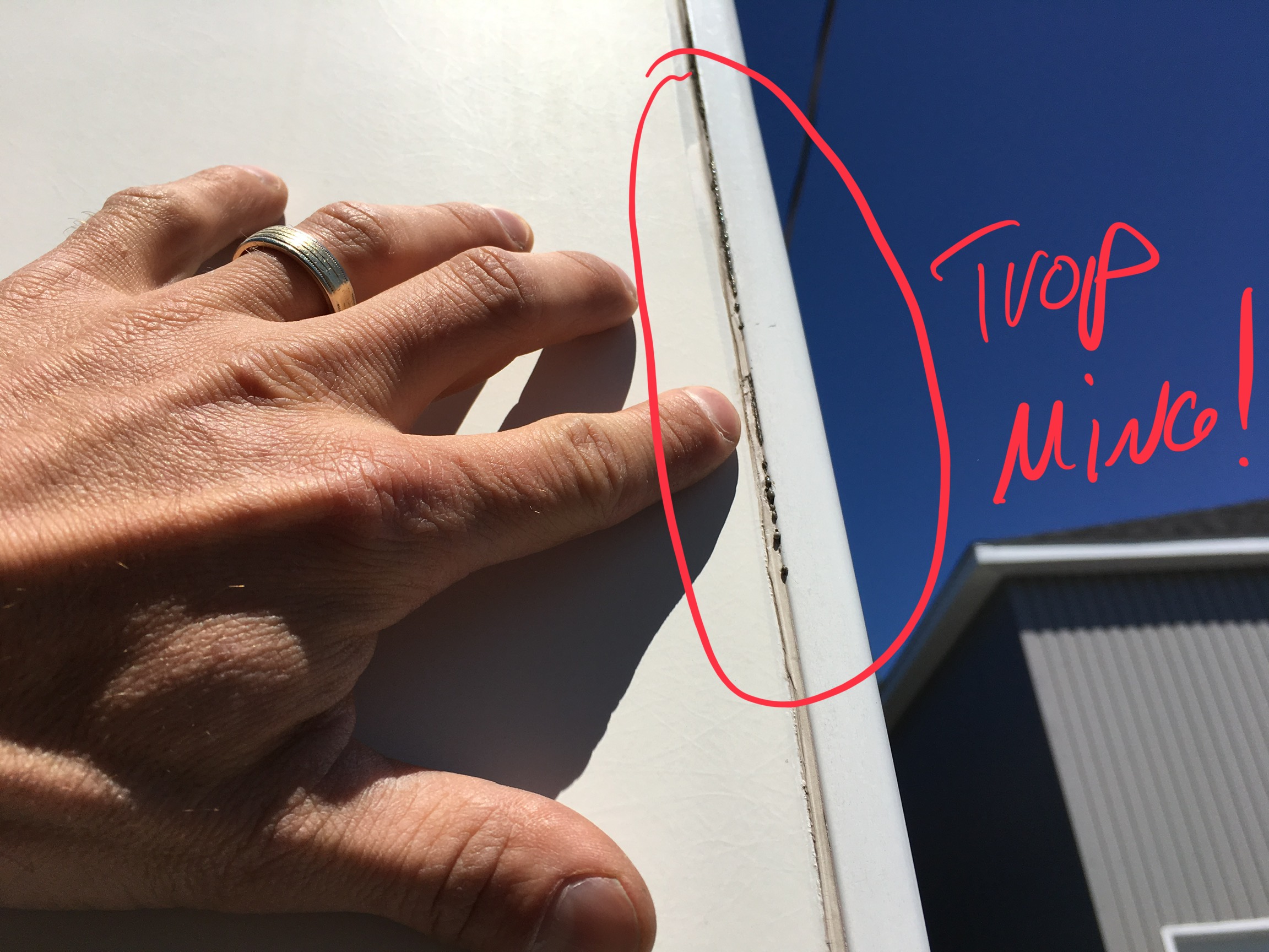 Scellant de roulotte